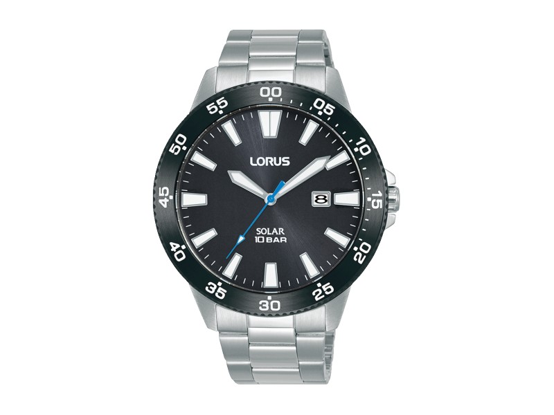 LORUS RX345AX9 férfi karóra, 43 mm, nemesacél szíj