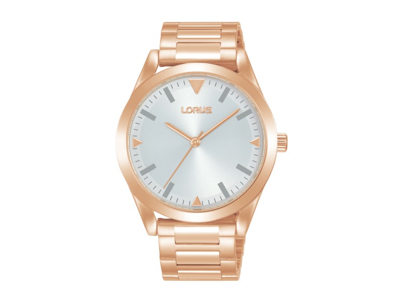LORUS RG294UX9 női karóra — rozéarany nemesacél, 37 mm