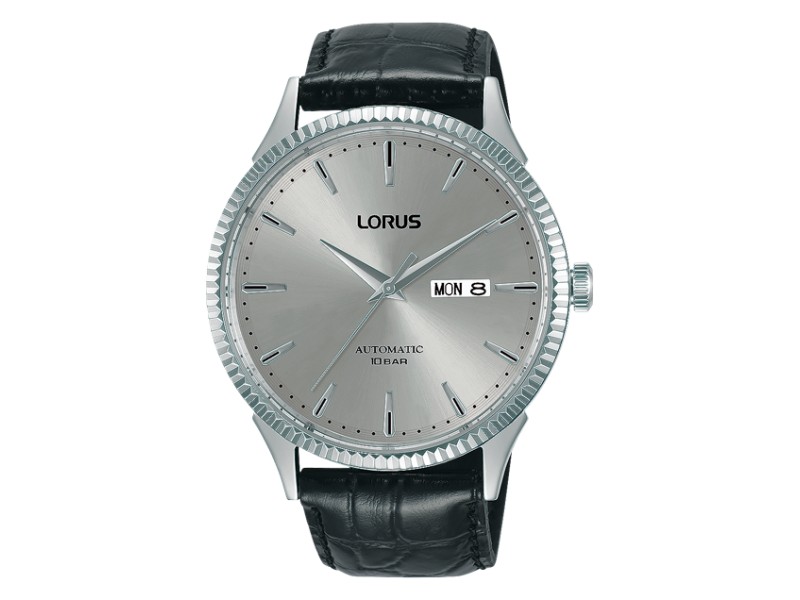 LORUS RL477AX9 férfi karóra — 43 mm, bőr szíj