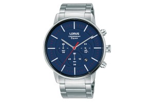 LORUS RT305JX9 férfi karóra – nemesacél szíj, 43 mm