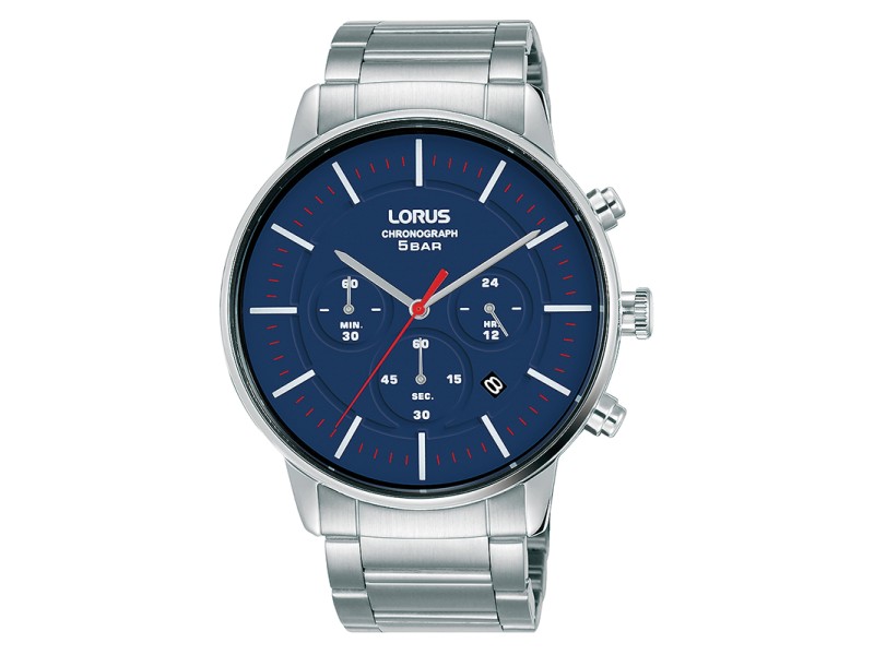 LORUS RT305JX9 férfi karóra – nemesacél szíj, 43 mm