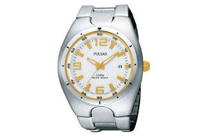 PULSAR PXH597X1 férfi karóra - nemesacél, világos