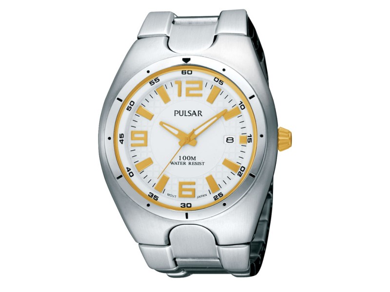 PULSAR PXH597X1 férfi karóra - nemesacél, világos