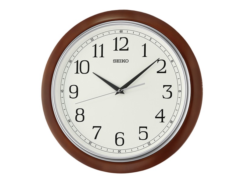 Seiko QXA813B fa falióra, 38,5 cm