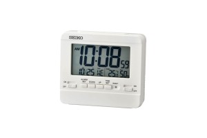 Seiko QHL086W digitális asztali óra, 9,1 cm