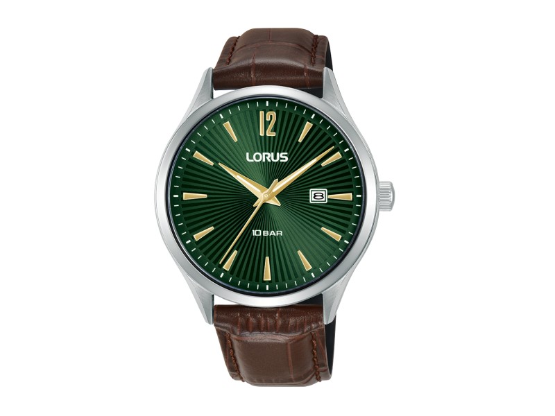 LORUS RH995RX9 férfi karóra, bőr szíj, 41 mm