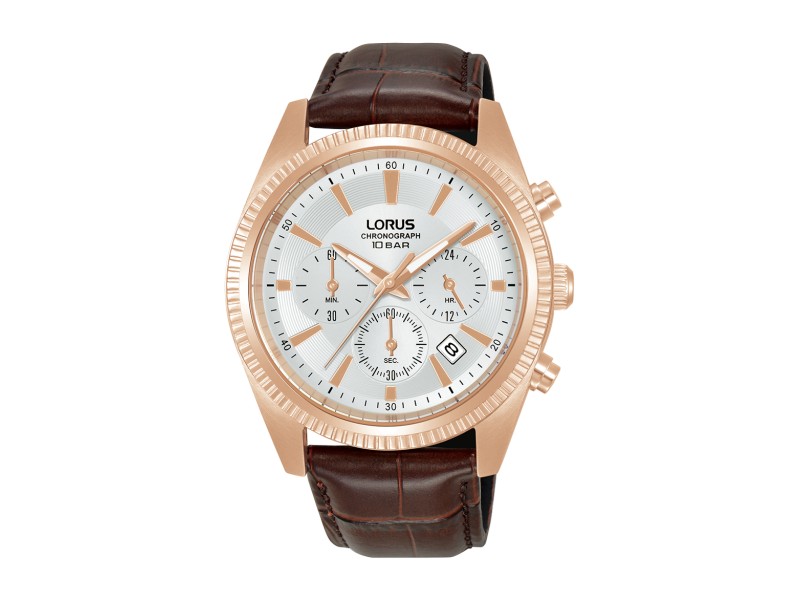 LORUS RT304LX9 férfi kronográf – bőr szíj, 42 mm