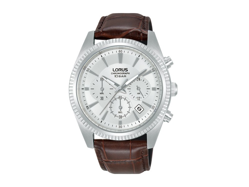 LORUS RT305LX9 férfi kronográf 42 mm, bőr szíj