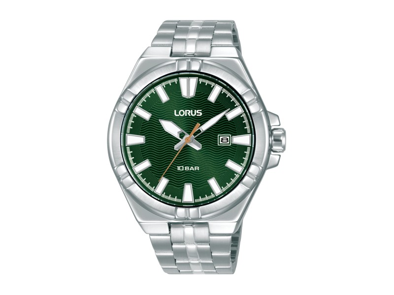 LORUS RH975RX9 férfi karóra, 42 mm, nemesacél szíj