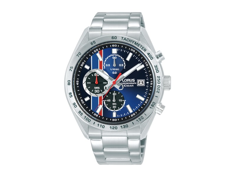 LORUS RM393JX9 férfi kronográf karóra, 43 mm