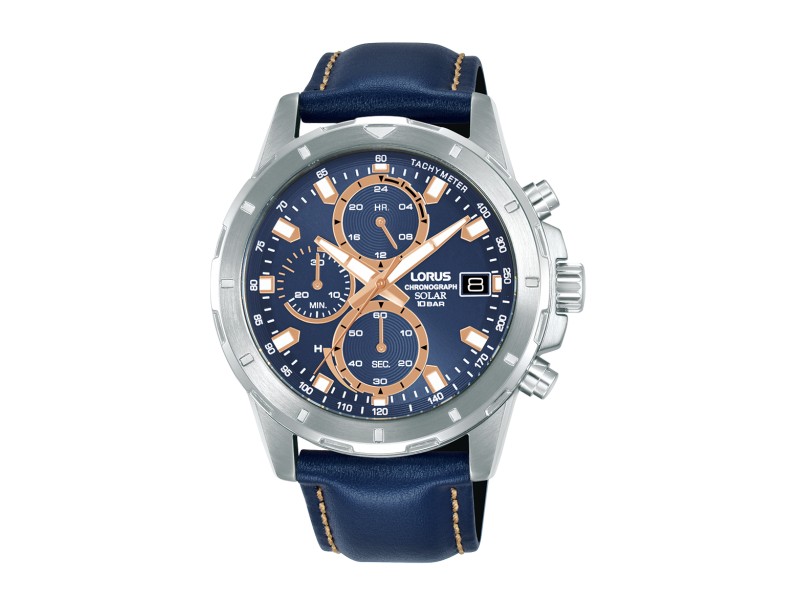 LORUS RZ611AX9 férfi Solar kronográf 43 mm