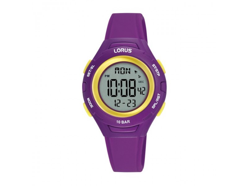 Lorus R2397PX9 lila gyerek karóra (szilikon)