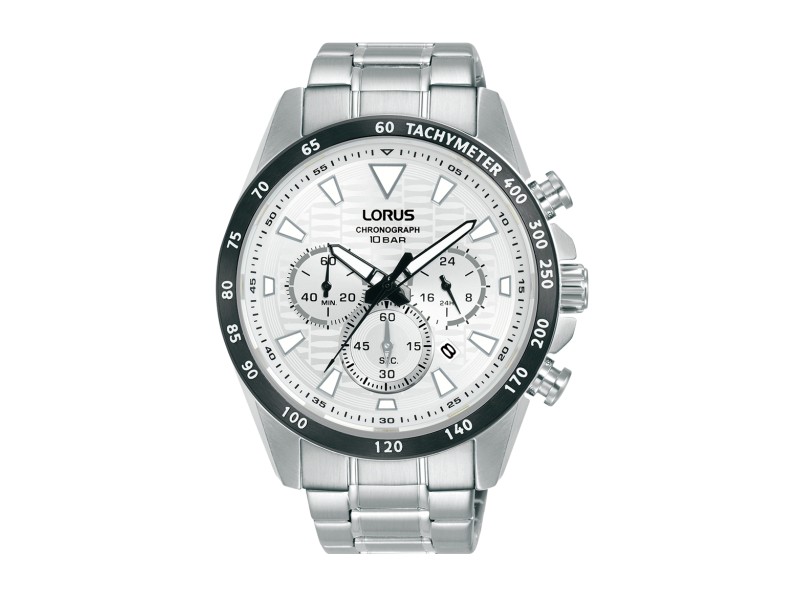 LORUS RT357KX9 férfi kronográf 43,5 mm - nemesacél
