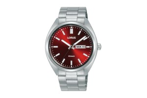 LORUS RH369AX9 férfi sport karóra, 41 mm, nemesacél szíj