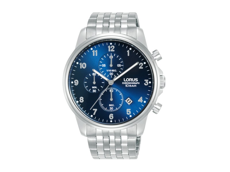 LORUS RM337JX9 férfi nemesacél kronográf 43 mm
