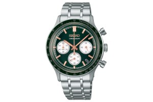 SEIKO SSB481P1 férfi karóra, nemesacél szíj, 38,7 mm