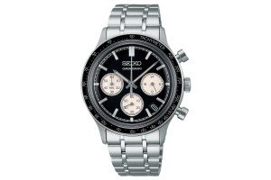 SEIKO SSB479P1 férfi karóra, nemesacél szíj