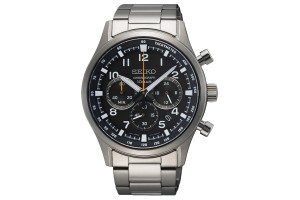 SEIKO SSB447P1 férfi karóra - sötét számlap