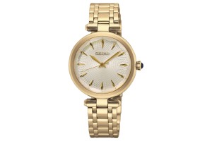 SEIKO SRZ554P1 női karóra - sárga arany nemesacél