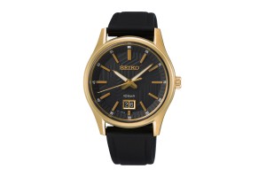 SEIKO SUR560P1 férfi karóra szilikon szíj 39,5 mm