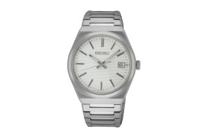 SEIKO SUR553P1 férfi karóra, nemesacél szíj, 39 mm