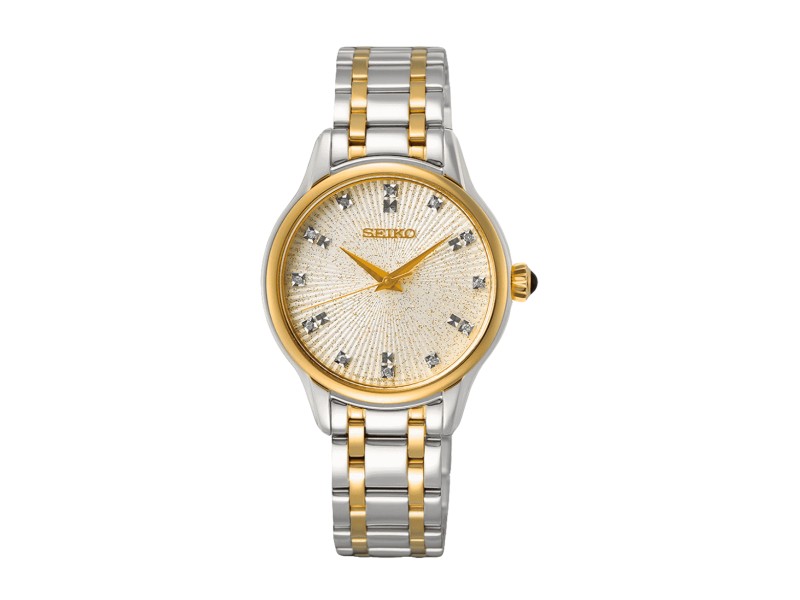 SEIKO SRZ550P1 női karóra - nemesacél szíj