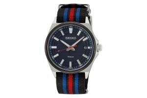 SEIKO SUR509P1 férfi karóra 40 mm, NATO szíj