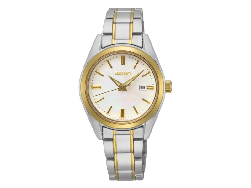 SEIKO SUR636P1 női karóra, nemesacél, világos számlap