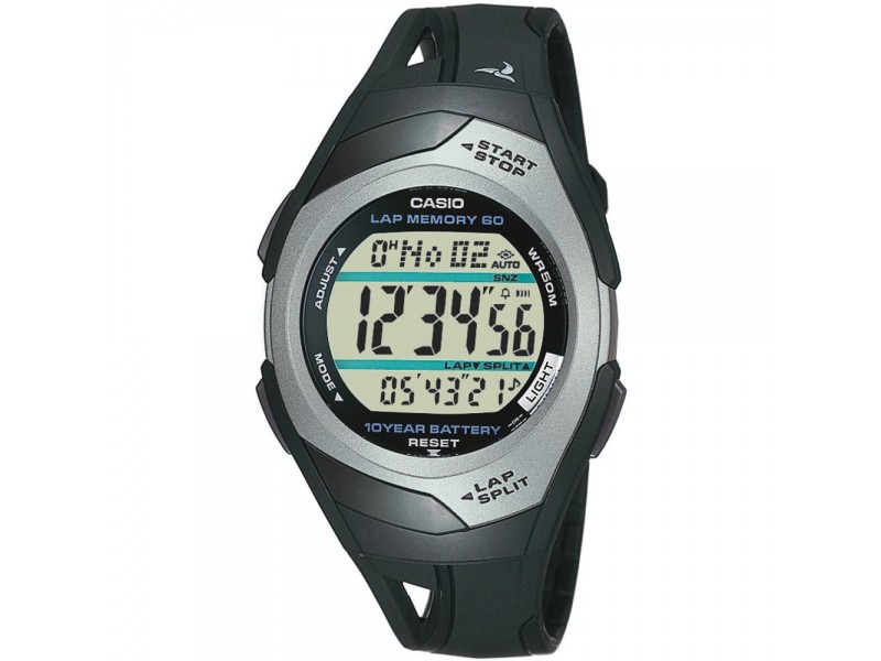 Casio STR-300C-1VEF fekete digitális karóra