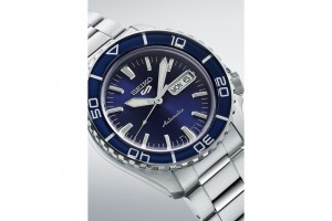 Seiko SRPK97K1 férfi karóra, 42,5 mm, nemesacél