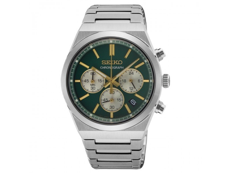 Seiko SSB461P1 férfi kronográf – nemesacél szíj