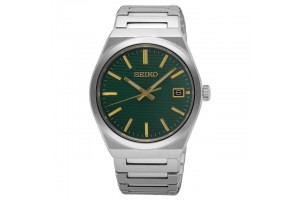 Seiko SUR601P1 férfi karóra - nemesacél szíj, 38,9 mm