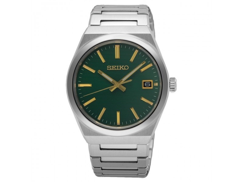 Seiko SUR601P1 férfi karóra - nemesacél szíj, 38,9 mm