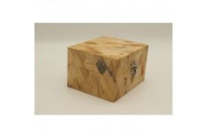 Mintás fa óratartó 2 órának, puha belső