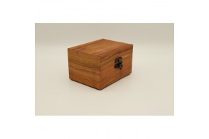 Mintás fa óratartó doboz 2 karórához