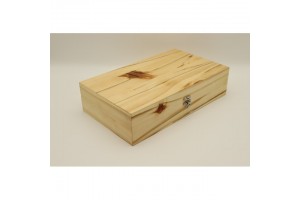 Mintás fa óratartó doboz (10 óra)