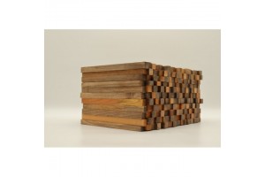 Mintás fa óratartó doboz 8 órához + 2 tároló