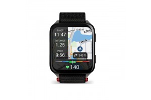 Garmin Venu X1 fekete, Titanium tok, ComfortFit Nylon szíj