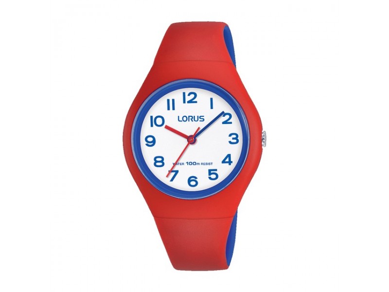 LORUS RRX03GX9 gyerek karóra, szilikon, 34 mm