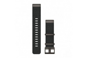 Garmin QuickFit 22 mm nylon óraszíj - fekete/szürke