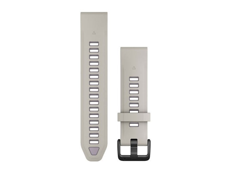 Garmin 20 mm QuickFit szilikon óraszíj (szürke/levendula)