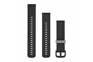 Garmin 20 mm fekete szilikon óraszíj Vívoactive 5