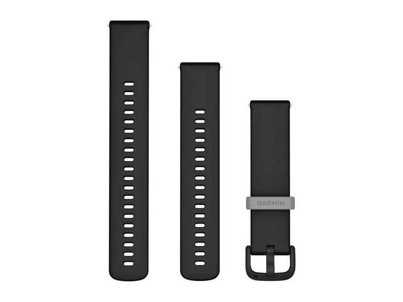 Garmin 20 mm fekete szilikon óraszíj Vívoactive 5