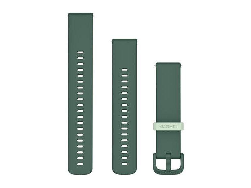 Garmin mohazöld 20 mm szilikon óraszíj (Quick Release)