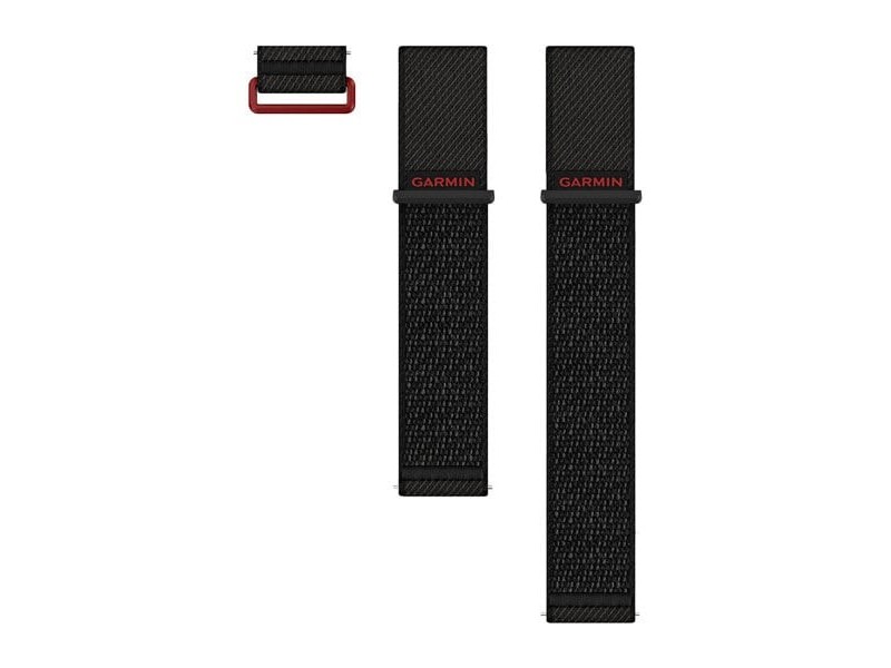 Garmin 010-13907-02 fekete nylon óraszíj 24 mm