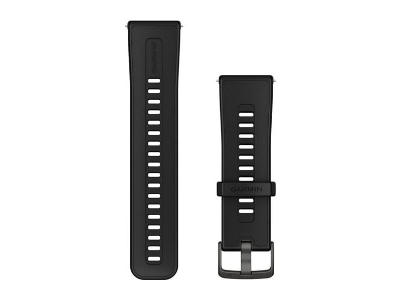 Garmin ComfortFit 24mm fekete szilikon óraszíj Venu X1