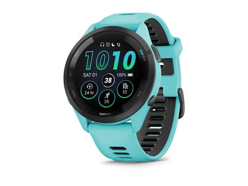 Garmin Forerunner 265 aqua-fekete okosóra