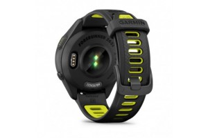 Garmin Forerunner 265S fekete-sárga - elölnézet