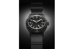 SEIKO SSK025K1 férfi automata GMT, bőr szíj