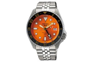 SEIKO SSK005K1 5 Sports férfi karóra, 42,5 mm